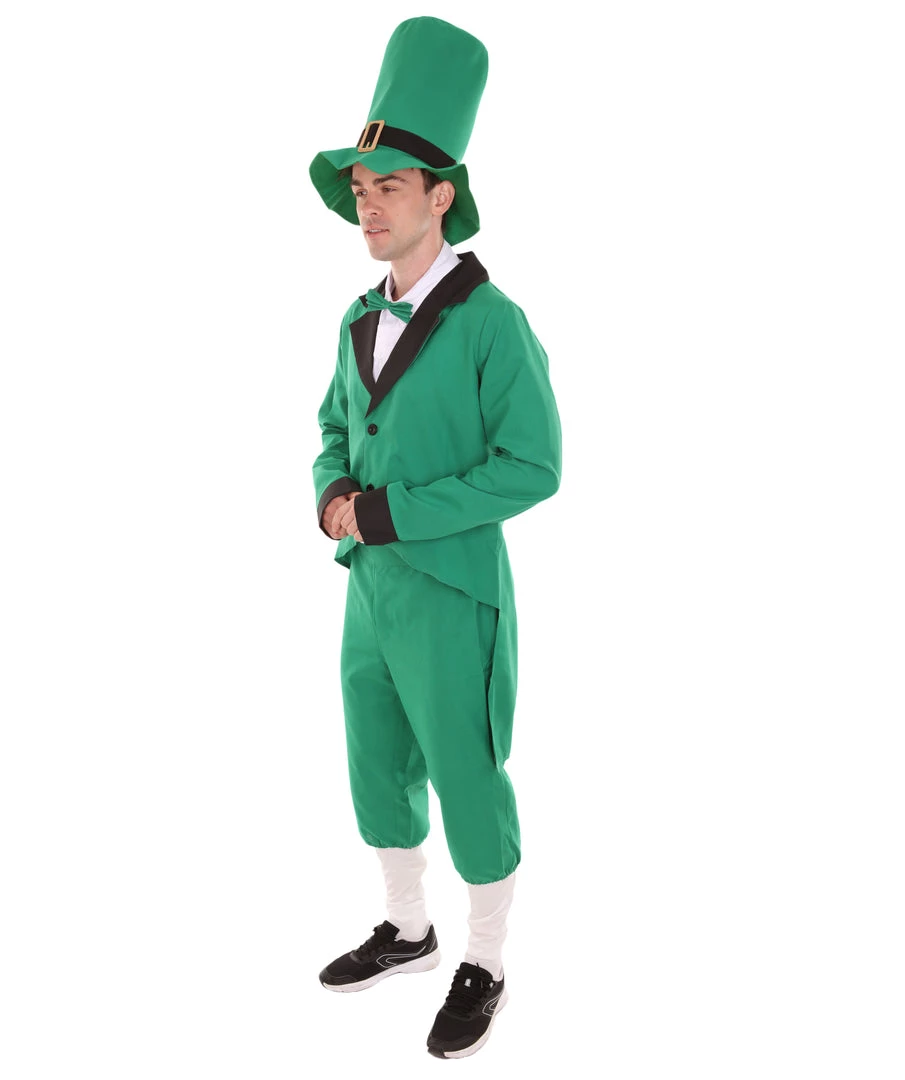 HPO Adult Men's Deluxe Mr. Leprechaun Costume | Patric Cosplay Costume