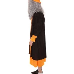 HPO Adult Men's Leonardo Da Vinci Painter Artitst 4Pc Costume | Orange Cosplay Costume