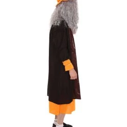 HPO Adult Men's Leonardo Da Vinci Painter Artitst 4Pc Costume | Orange Cosplay Costume