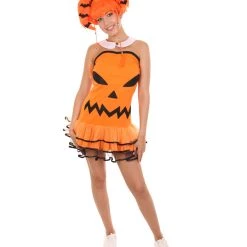 HPO Adult Women's Pumpkin Costume | Multi Halloween Costume