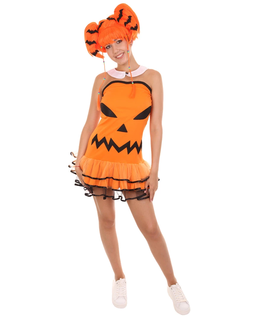 HPO Adult Women's Pumpkin Costume | Multi Halloween Costume