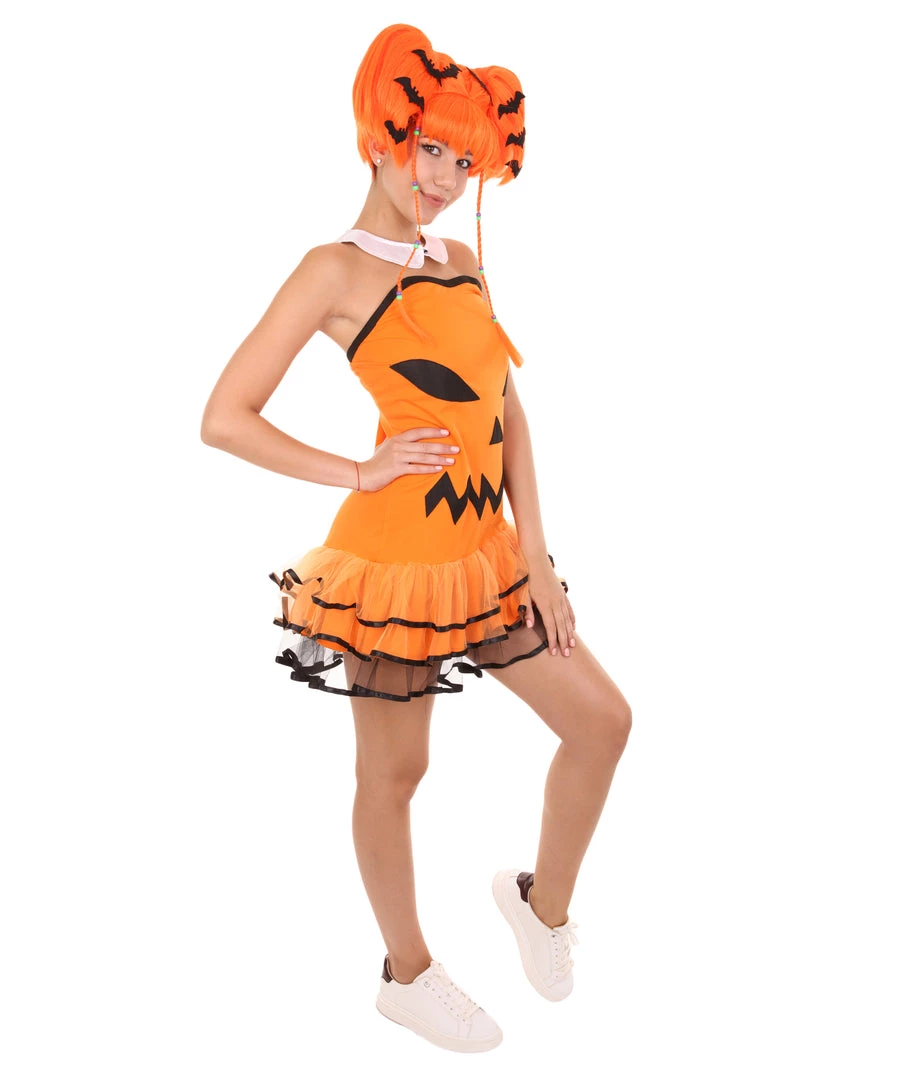 HPO Adult Women's Pumpkin Costume | Multi Halloween Costume
