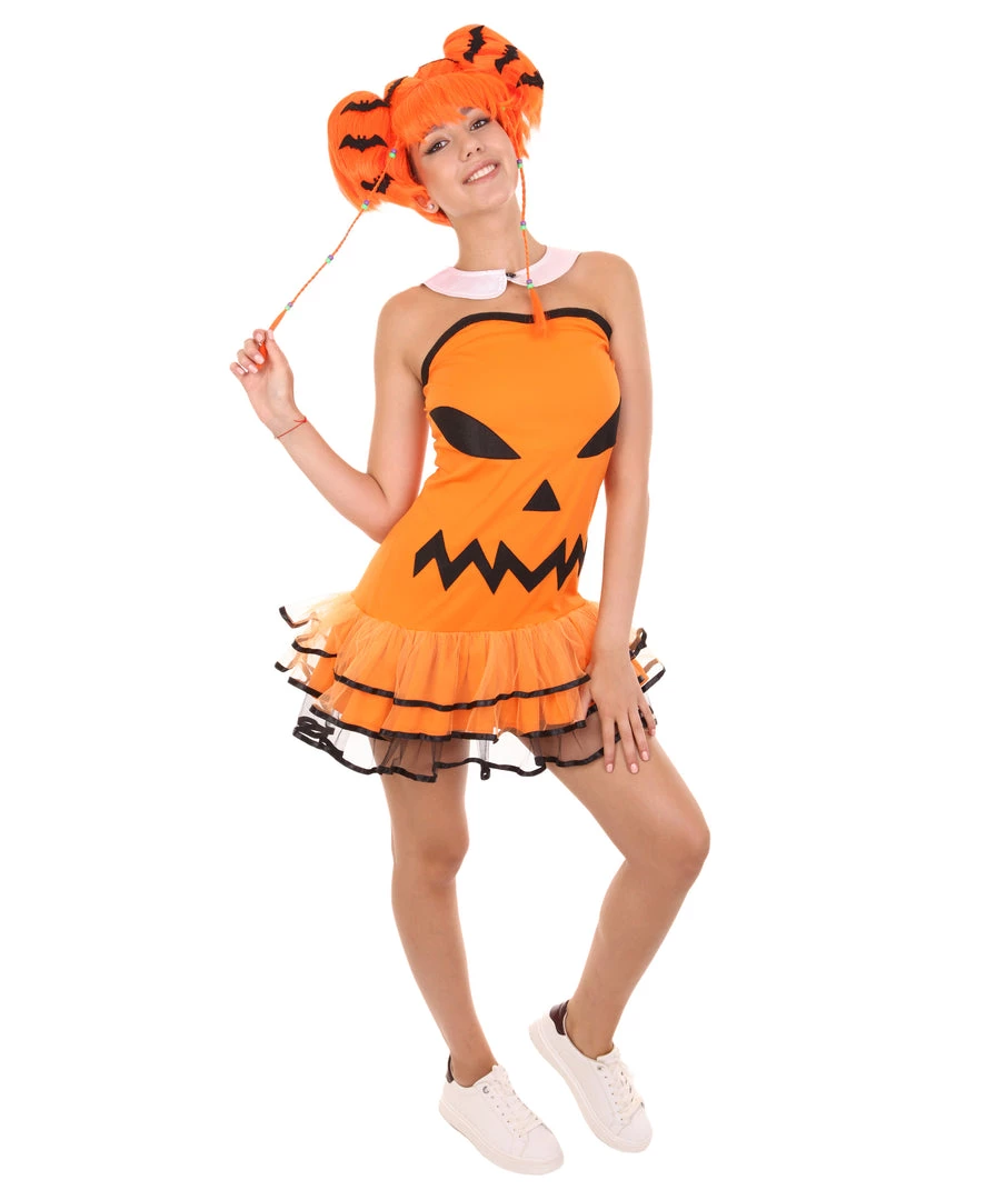 HPO Adult Women's Pumpkin Costume | Multi Halloween Costume