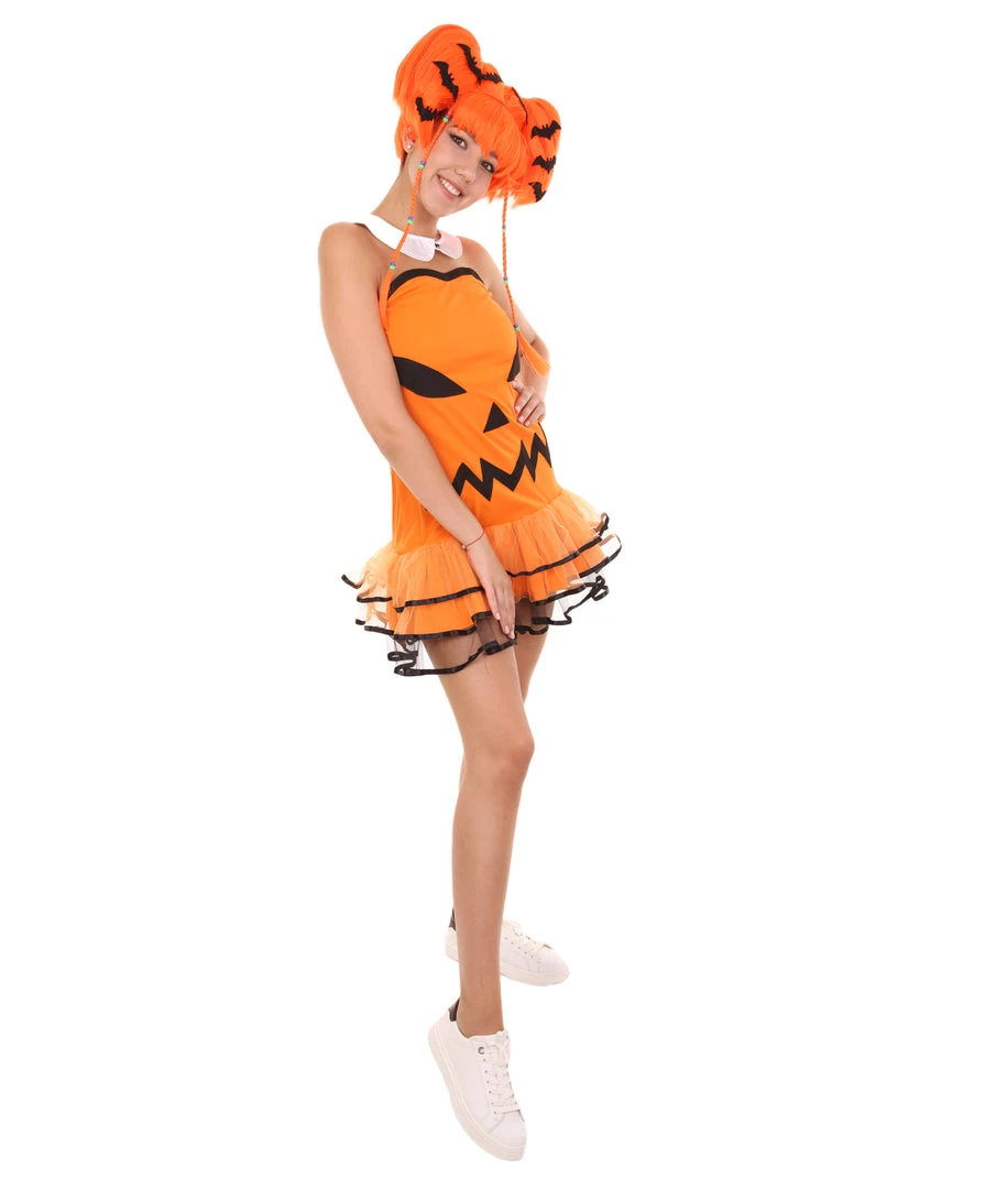 HPO Adult Women's Pumpkin Costume | Multi Halloween Costume