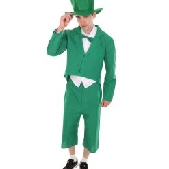HPO Adult Men's Deluxe Mr. Leprechaun Costume | Patric Cosplay Costume