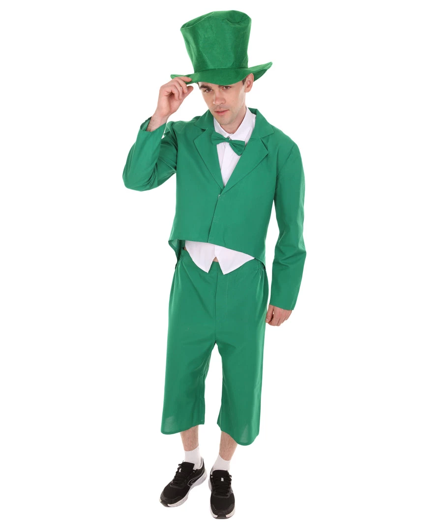 HPO Adult Men's Deluxe Mr. Leprechaun Costume | Patric Cosplay Costume