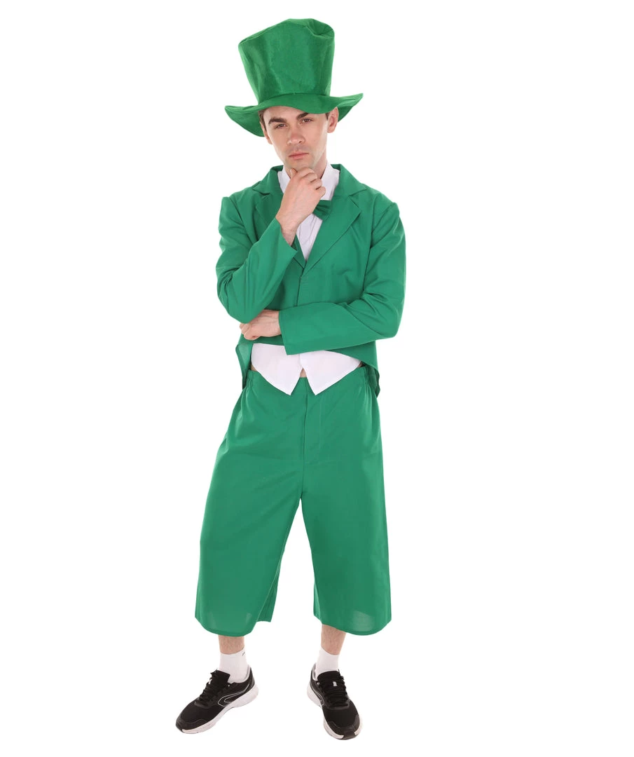 HPO Adult Men's Deluxe Mr. Leprechaun Costume | Patric Cosplay Costume