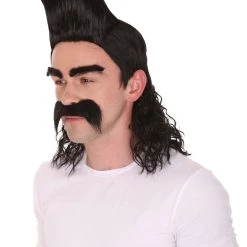 HPO Balthazar Bratt Wig | Despicable Cosplay Black Wig