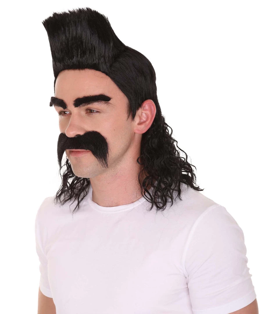 HPO Balthazar Bratt Wig | Despicable Cosplay Black Wig