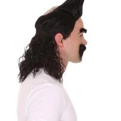HPO Balthazar Bratt Wig | Despicable Cosplay Black Wig