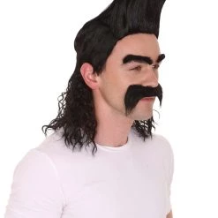 HPO Balthazar Bratt Wig | Despicable Cosplay Black Wig