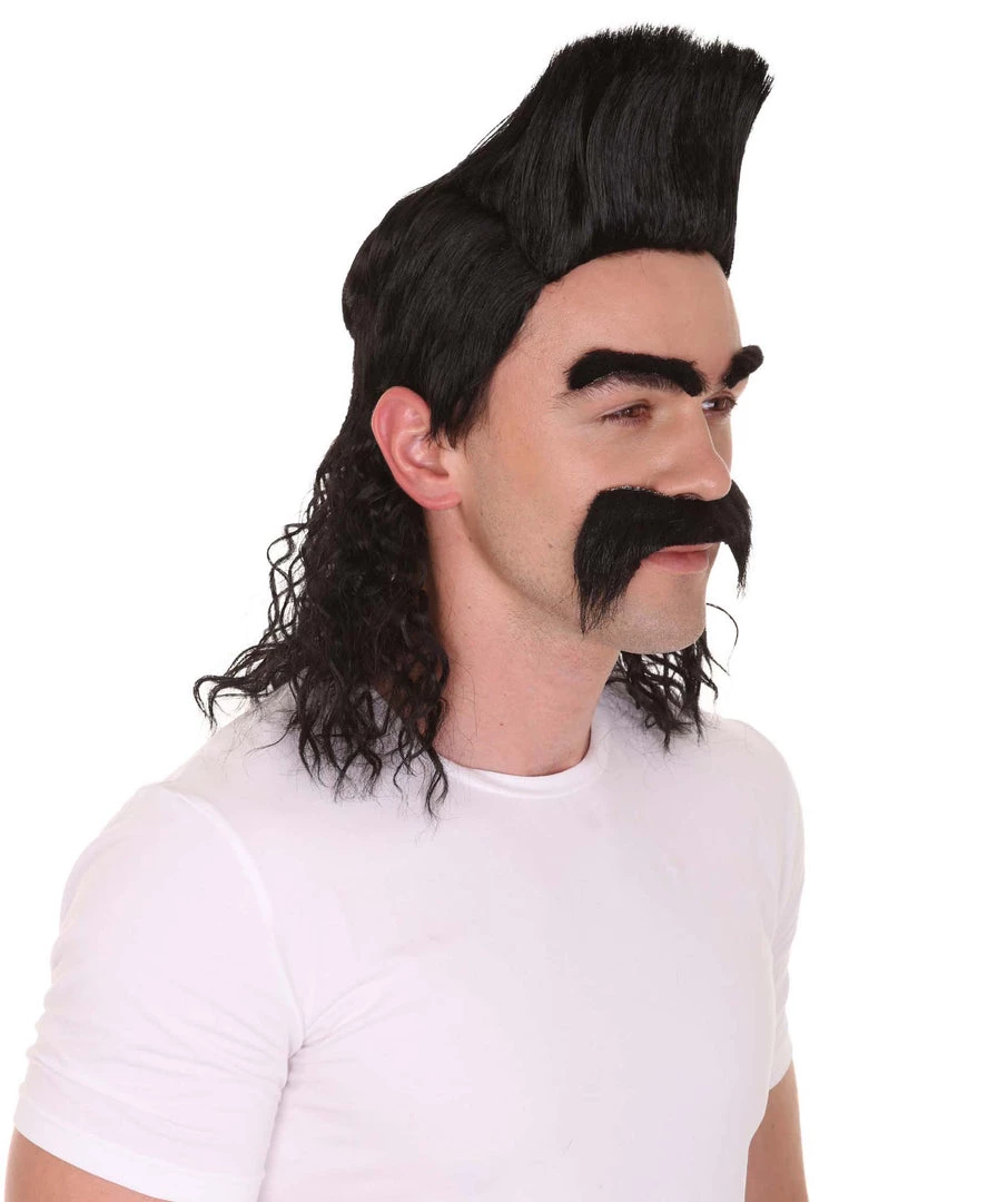 HPO Balthazar Bratt Wig | Despicable Cosplay Black Wig