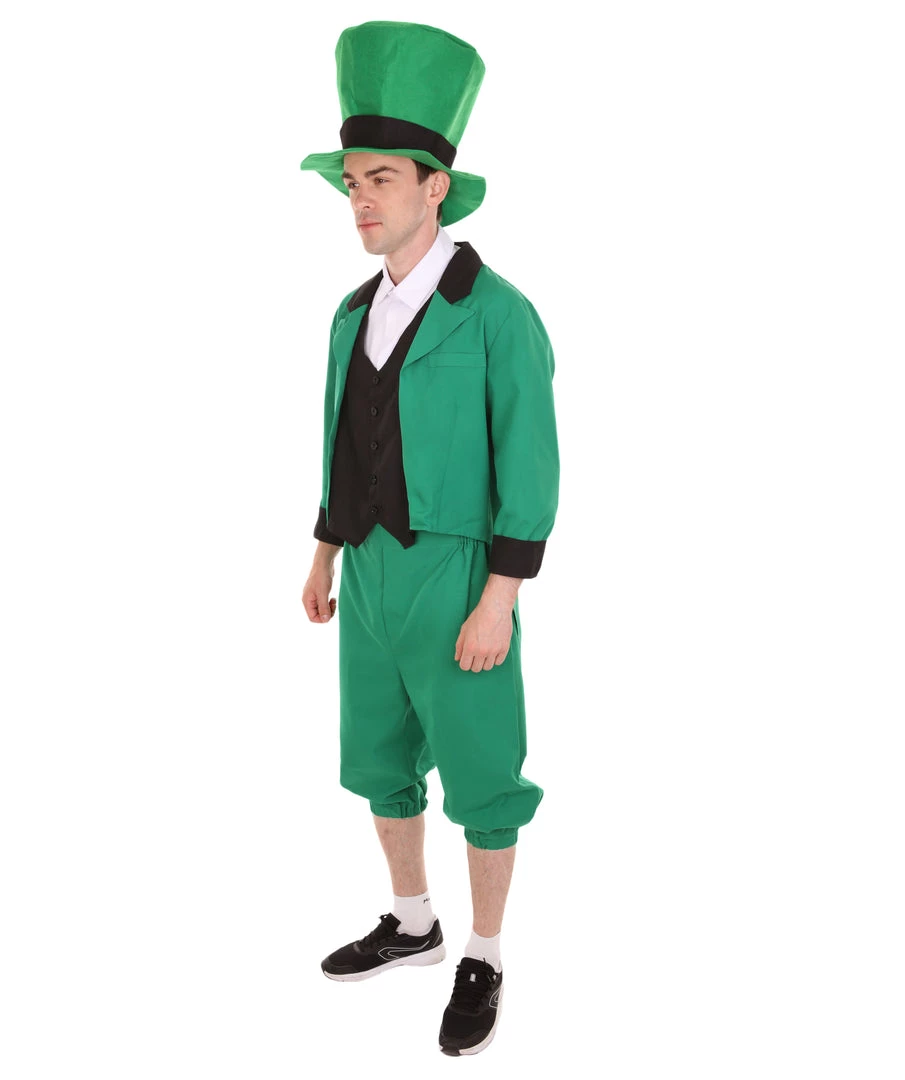 HPO Adult Men's Deluxe Mr. Leprechaun Costume | Patric Cosplay Costume