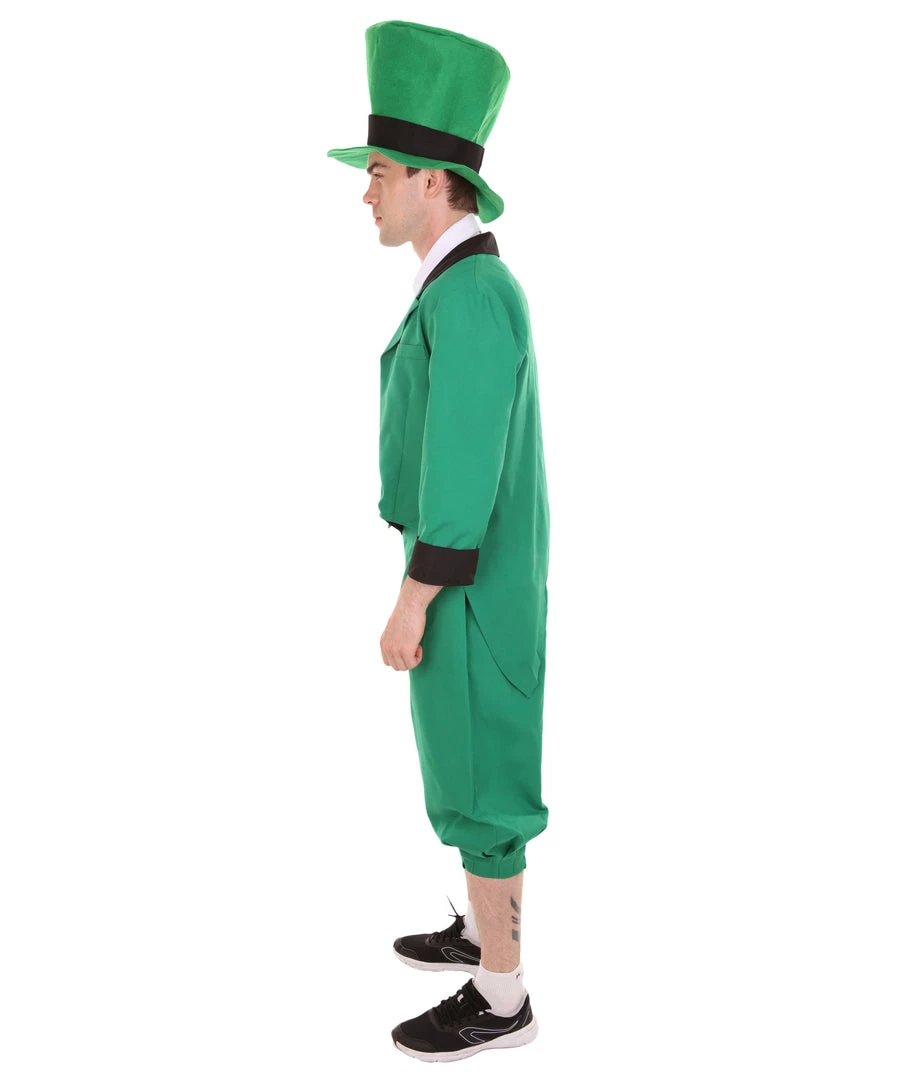 HPO Adult Men's Deluxe Mr. Leprechaun Costume | Patric Cosplay Costume