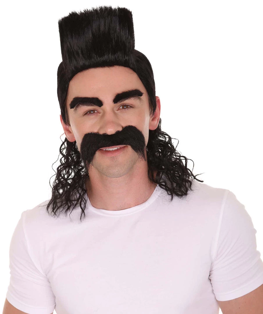 HPO Balthazar Bratt Wig | Despicable Cosplay Black Wig