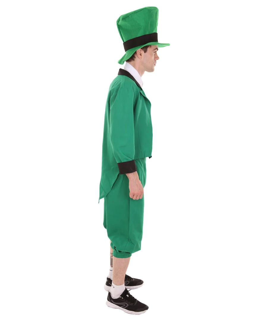HPO Adult Men's Deluxe Mr. Leprechaun Costume | Patric Cosplay Costume