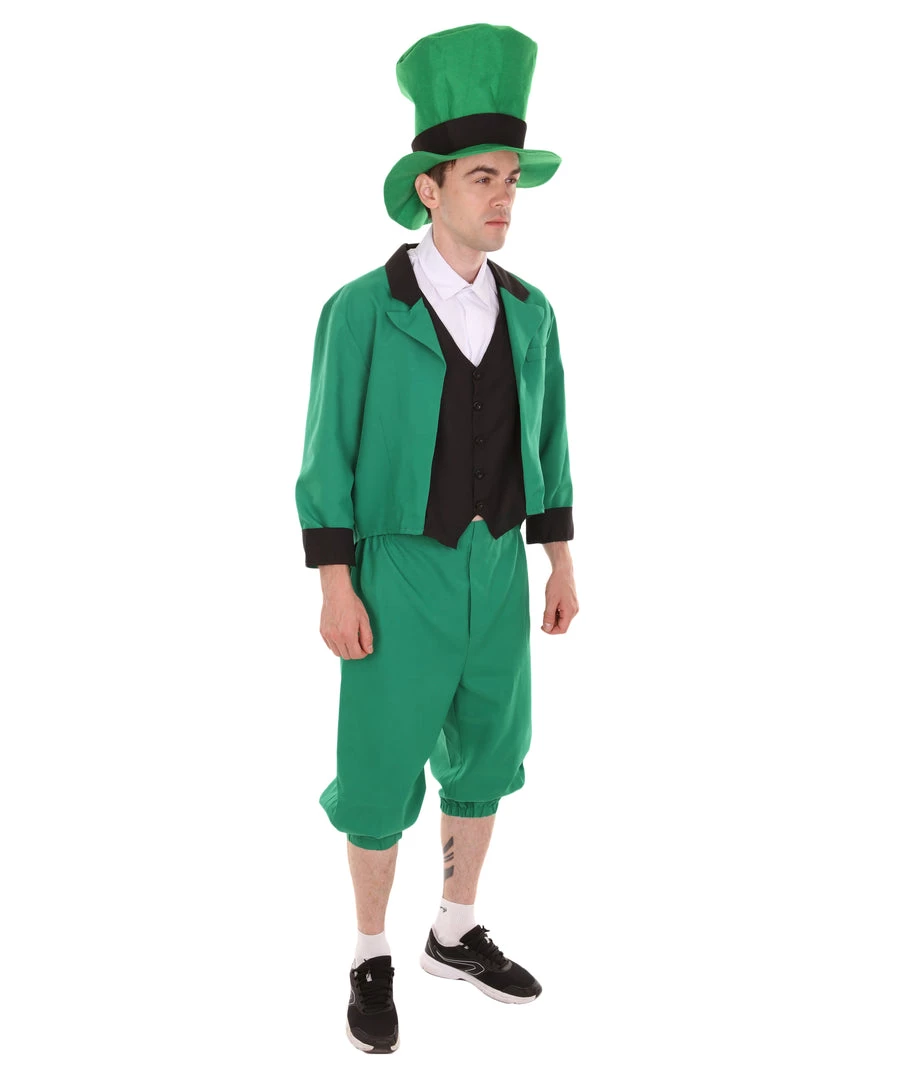 HPO Adult Men's Deluxe Mr. Leprechaun Costume | Patric Cosplay Costume