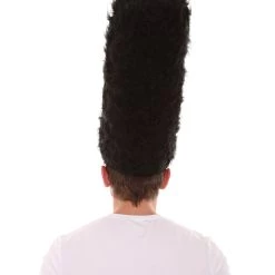 HPO Adult Men's English British Royal Guard Hat 18.5 Inches Tall | Black Costume Accessories