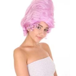 HPO Womens Fairy Purple Wig | TV/Movie Wigs | Premium Breathable Capless Cap