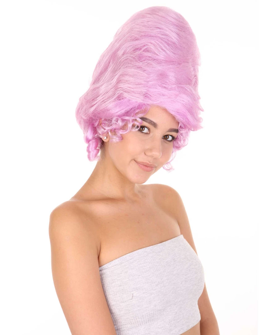 HPO Womens Fairy Purple Wig | TV/Movie Wigs | Premium Breathable Capless Cap