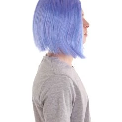 HPO Men's Monster Anime Wig | Blue Cosplay Wig | Premium Breathable Capless Cap