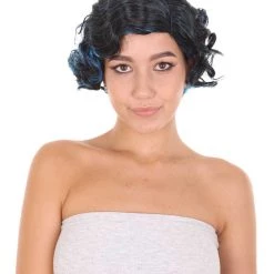 HPO Women's Womens Peculiar Wig | Black TV/Movie Wigs | Premium Breathable Capless Cap