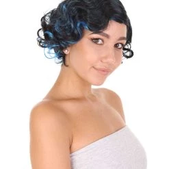 HPO Women's Womens Peculiar Wig | Black TV/Movie Wigs | Premium Breathable Capless Cap