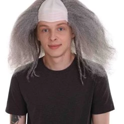 HPO Bald Clown Mens Wig | Multiple Color Choice Men's