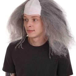 HPO Bald Clown Mens Wig | Multiple Color Choice Men's