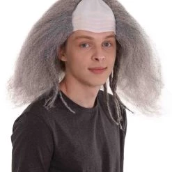 HPO Bald Clown Mens Wig | Multiple Color Choice Men's