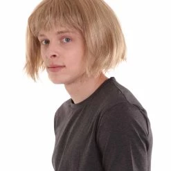 HPO Men's Comedy TV Mens Wig | Cosplay Halloween Wig | Premium Breathable Capless Cap