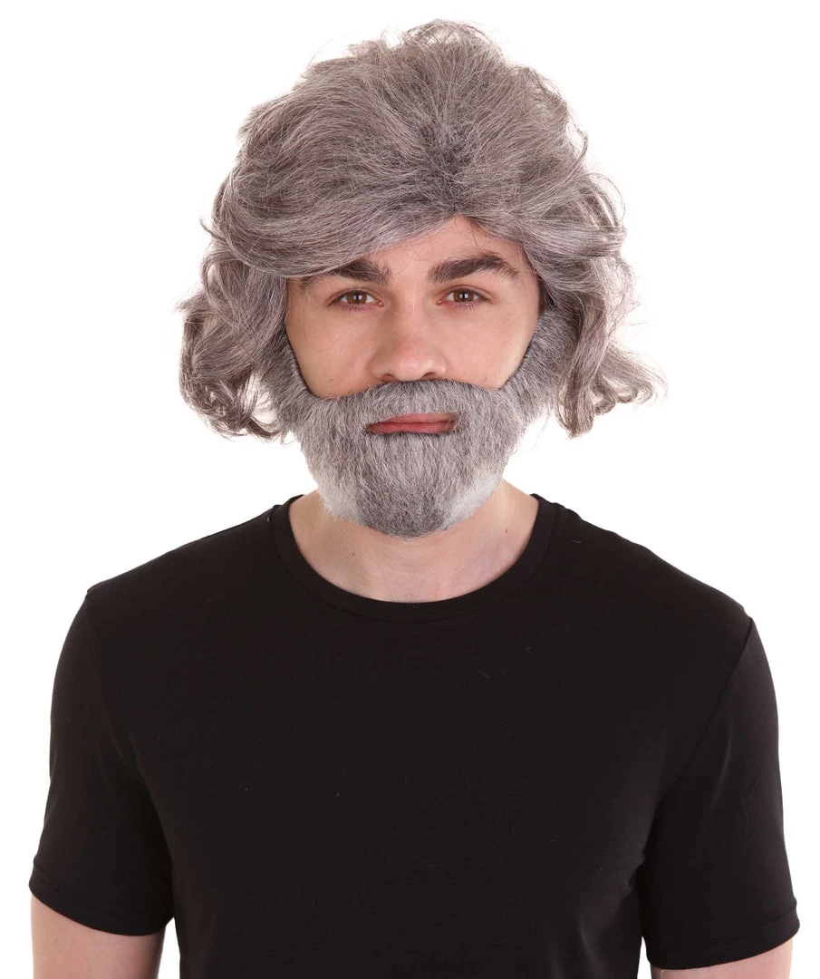 HPO Stars Adult Mens Wig | Cosplay Halloween Wig | Premium Breathable Capless Cap Men's