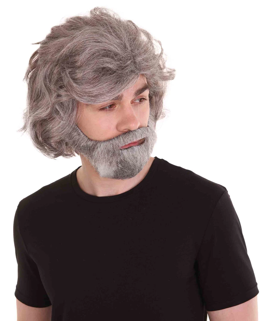 HPO Stars Adult Mens Wig | Cosplay Halloween Wig | Premium Breathable Capless Cap Men's