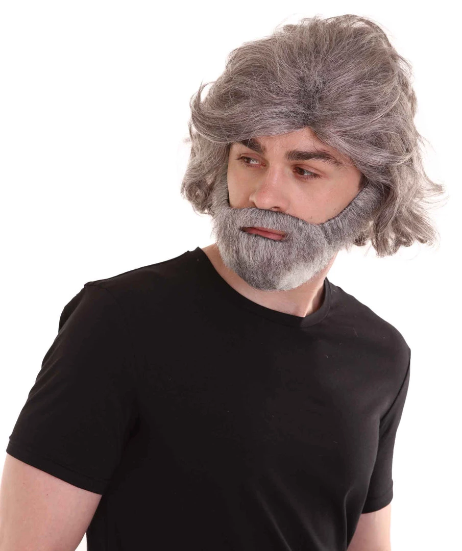 HPO Stars Adult Mens Wig | Cosplay Halloween Wig | Premium Breathable Capless Cap Men's