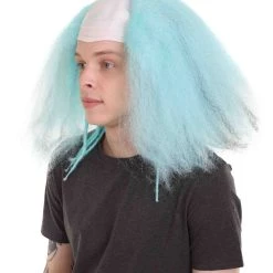 HPO Bald Clown Mens Wig | Multiple Color Choice Men's