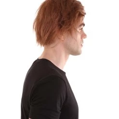 HPO Singer Men's Wig | Brown Celebtity Wig | Premium Breathable Capless Cap