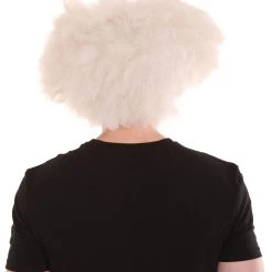 HPO Bald Old Men Style Wig | Bald Cap White Wig