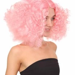 HPO Womens Candy Girl Curly Wig | Cosplay Halloween Wig | Premium Breathable Capless Cap Men's