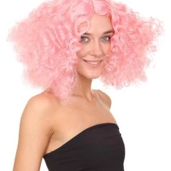 HPO Womens Candy Girl Curly Wig | Cosplay Halloween Wig | Premium Breathable Capless Cap Men's