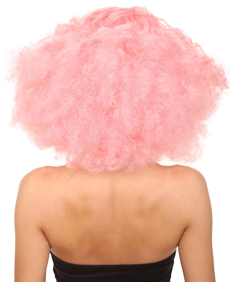 HPO Womens Candy Girl Curly Wig | Cosplay Halloween Wig | Premium Breathable Capless Cap Men's