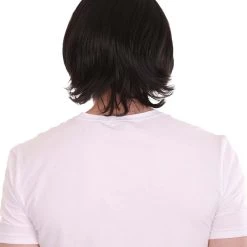 HPO King Of Pop Mens Wig | Black Pop Star Celebrity Wig | Premium Breathable Capless Cap Men's