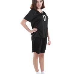 HPO Adult Women's Gaming Cosplay Costume | Black Cosplay Costume