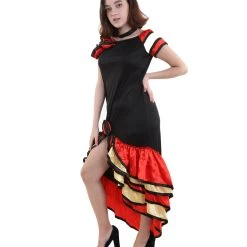 HPO Adult Women's Flamenco Costume | Multi Cosplay Costume
