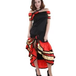 HPO Adult Women's Flamenco Costume | Multi Cosplay Costume