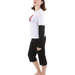 HPO Adult Women's Gaming Cosplay Costume | Black & White Cosplay Costume