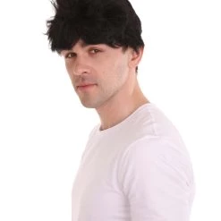 HPO Men's Superhero Green Mens Wig | Cosplay Halloween Wig | Premium Breathable Capless Cap