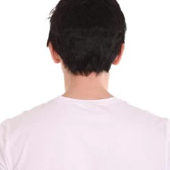 HPO Men's Superhero Green Mens Wig | Cosplay Halloween Wig | Premium Breathable Capless Cap