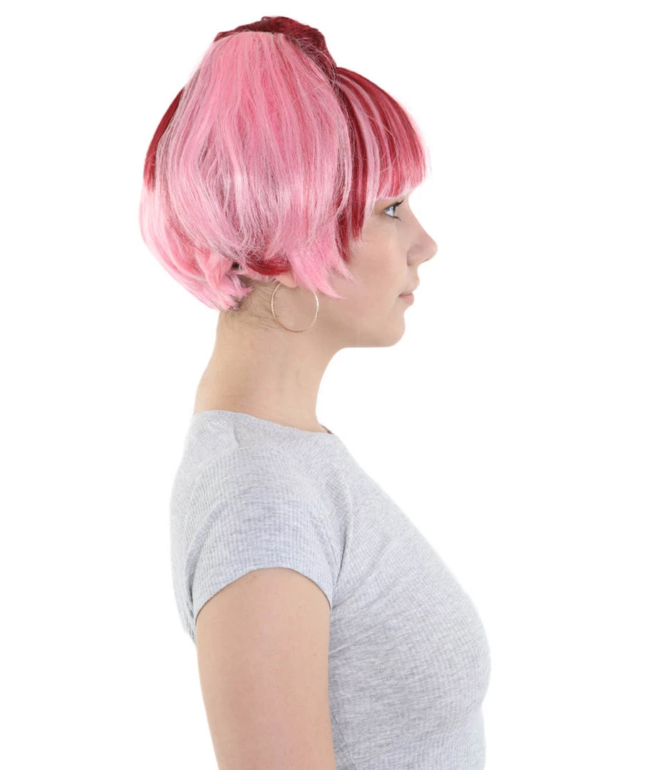 HPO Short JP Wig | Character Cosplay Halloween Wig | Premium Breathable Capless Cap