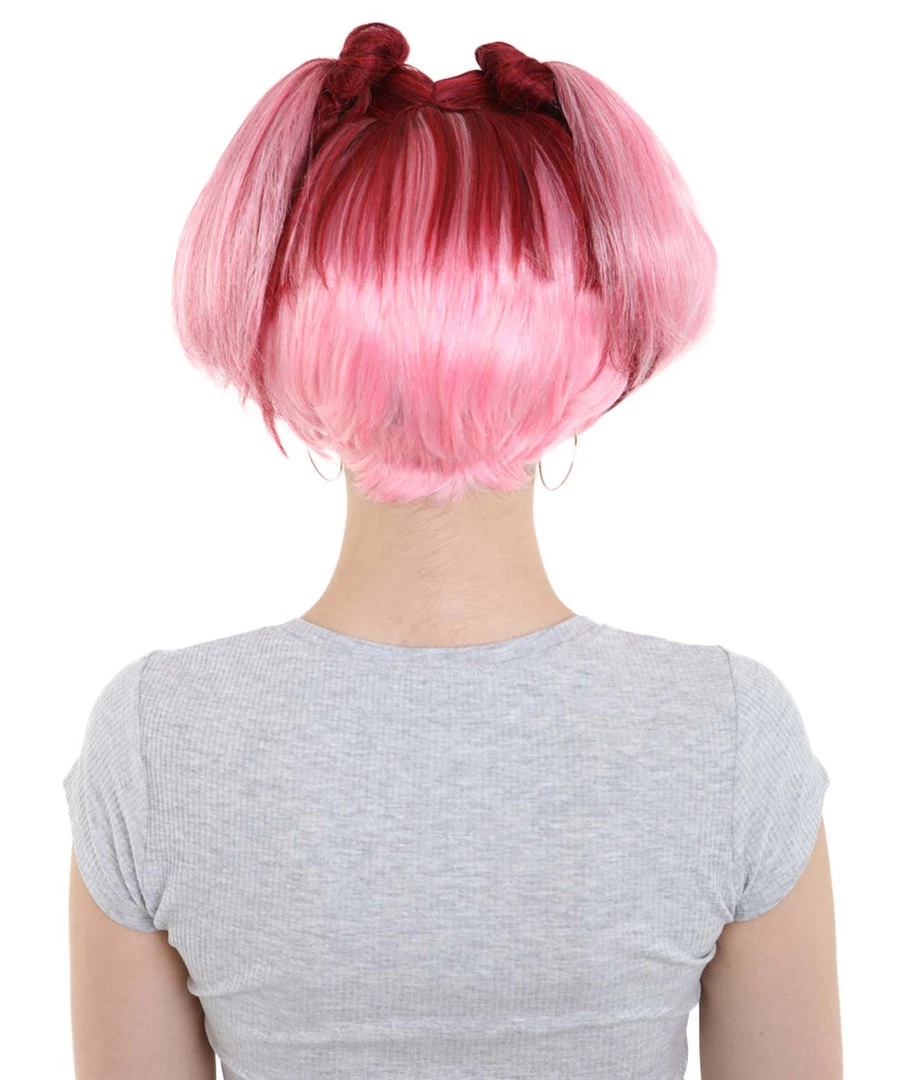 HPO Short JP Wig | Character Cosplay Halloween Wig | Premium Breathable Capless Cap