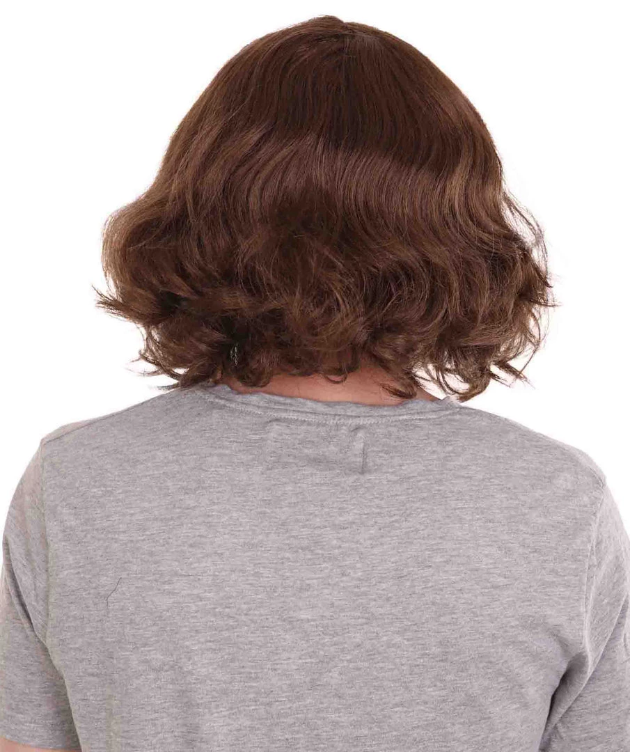 HPO Men's Medieval King Wig With Full Beard Set | Mens Cosplay Halloween Wig | Premium Breathable Capless Cap